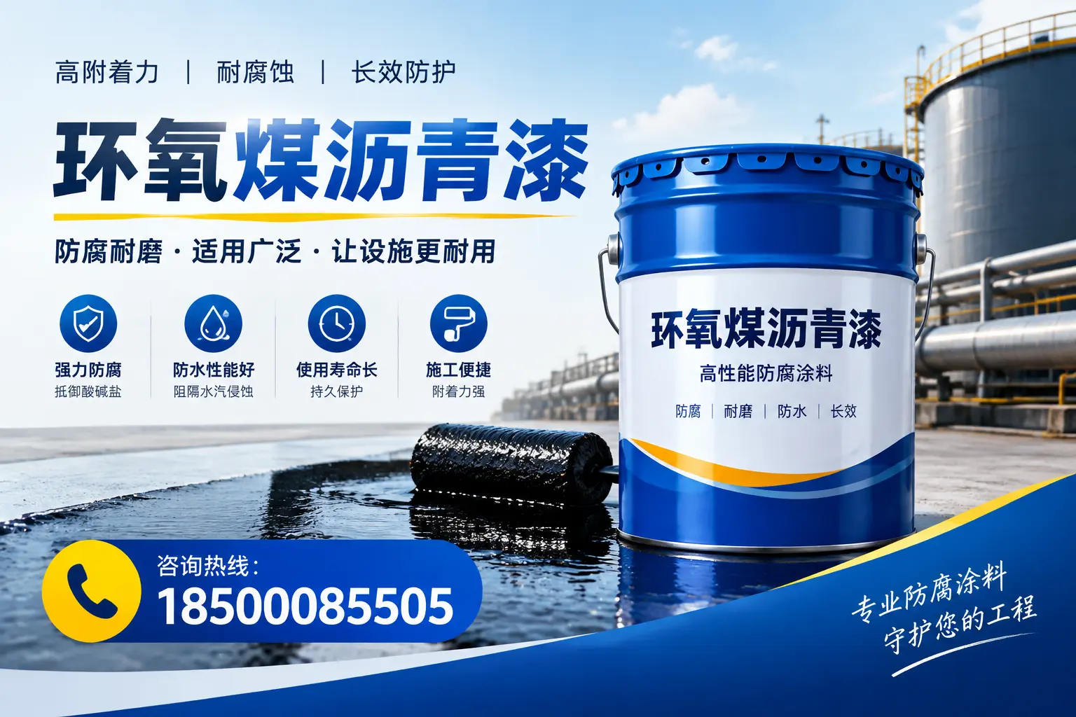 环氧煤沥青漆与其他涂料的对比分析，助力乌兰察布企业决策